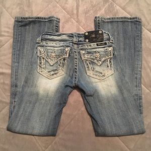 Girls Miss Me jeans sz 8